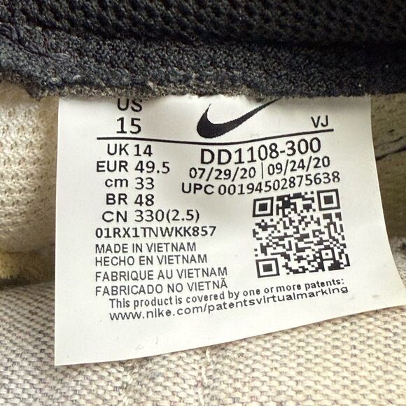 Men’s Nike Challenger OG 'Mean Green’ athletic sneaker shoes men’s size 15 - Picture 7 of 8